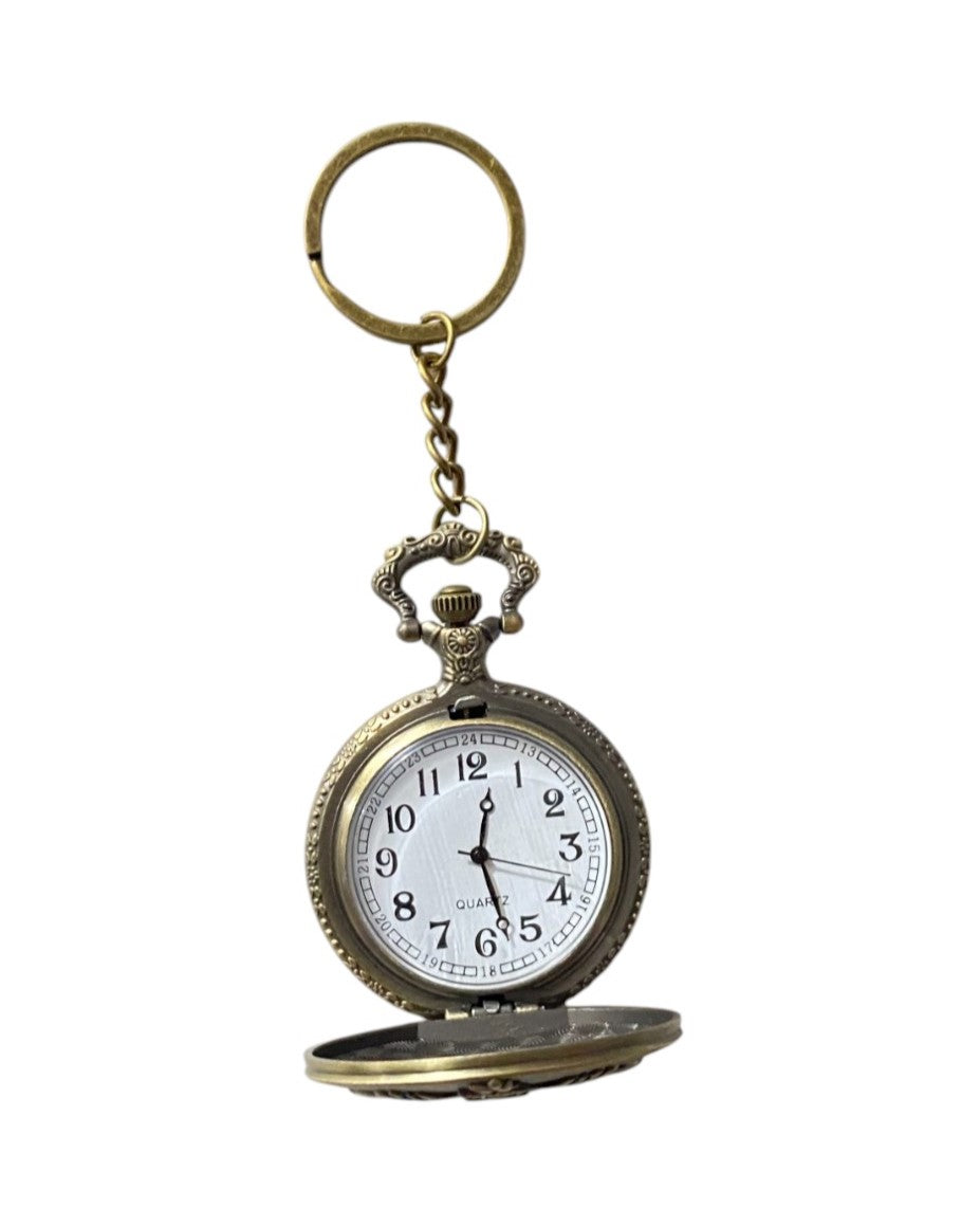 Lion Pocket Watch Keychain-Pocket Watch Secondary image