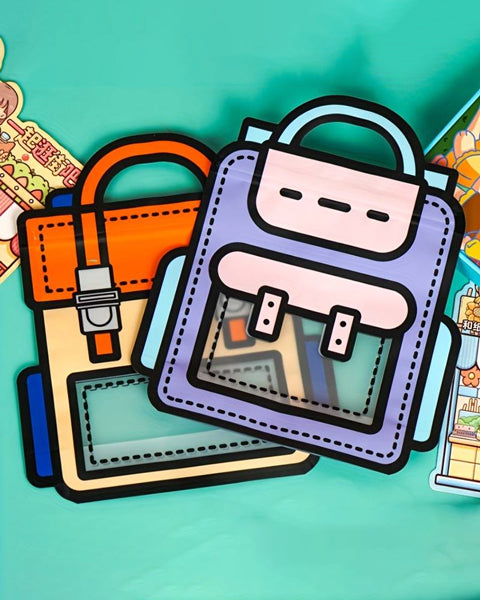 3D Zipper Pouch Set Of 2 Main image