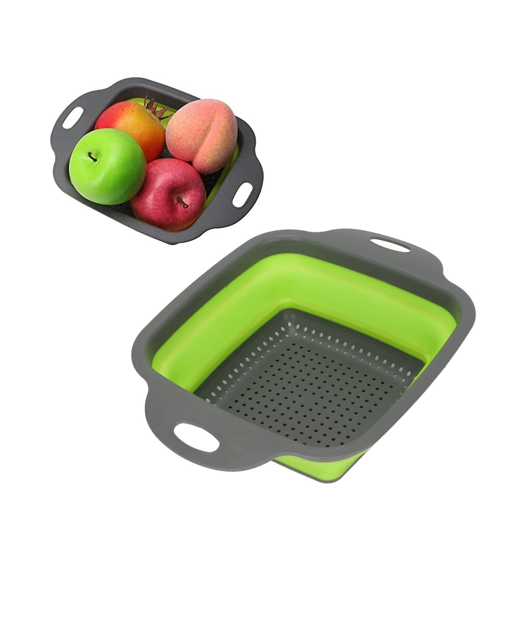 Folding Drain Basket - Fruit Vegetable Strainer Secondary image