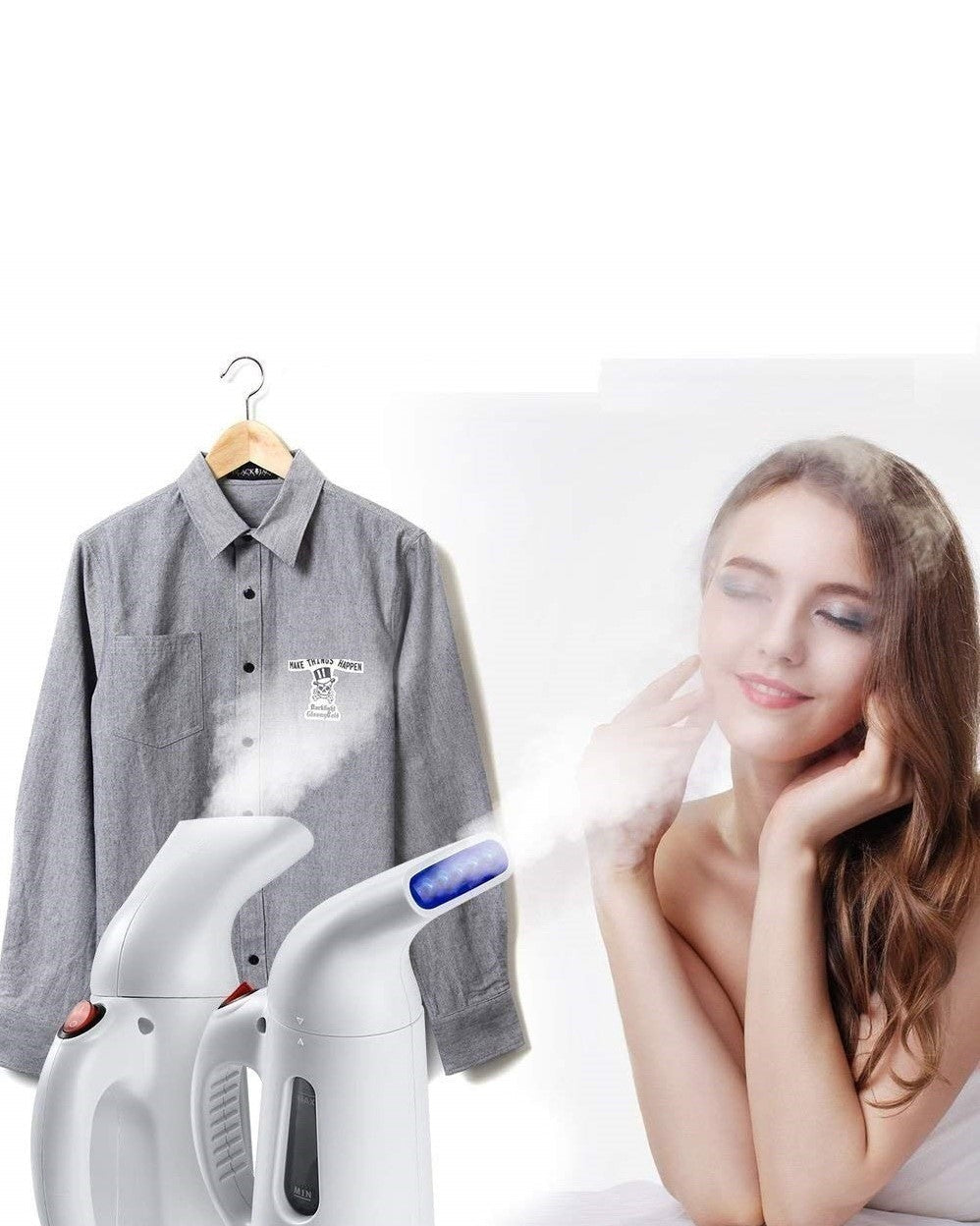 Facial & Clothes Steamer Portable Handheld Main image