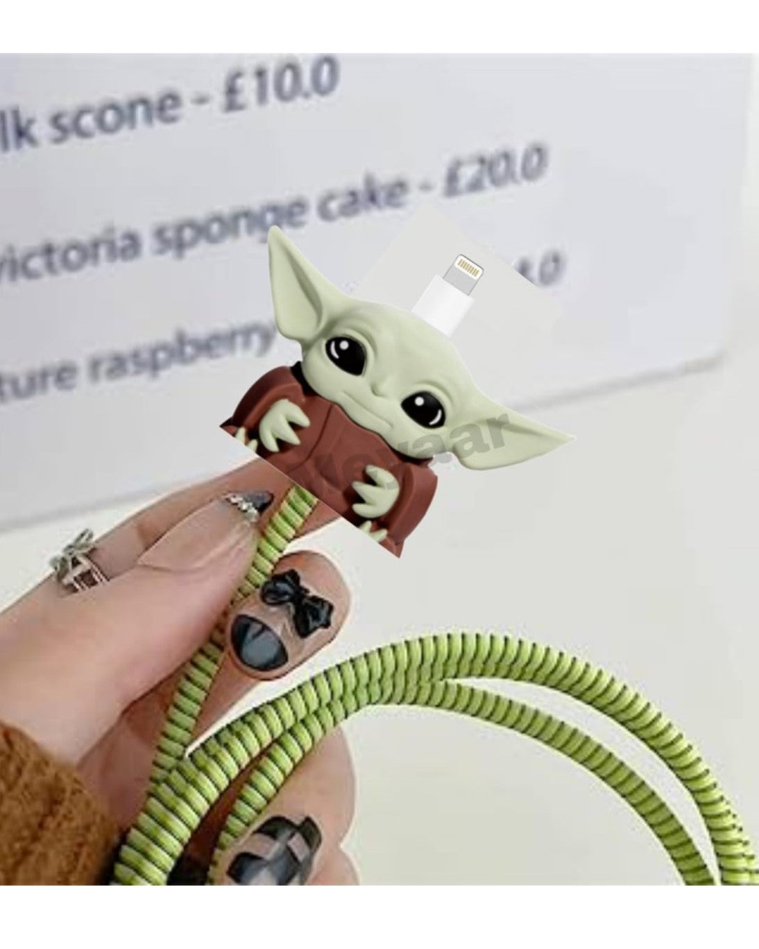 3D Cartoon - iPhone Charger Case and Cable Secondary image