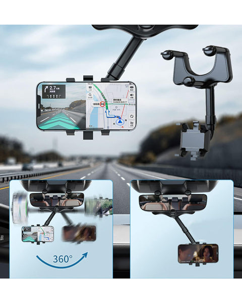 Universele Reverse Mirror Phone Holder Secondary image