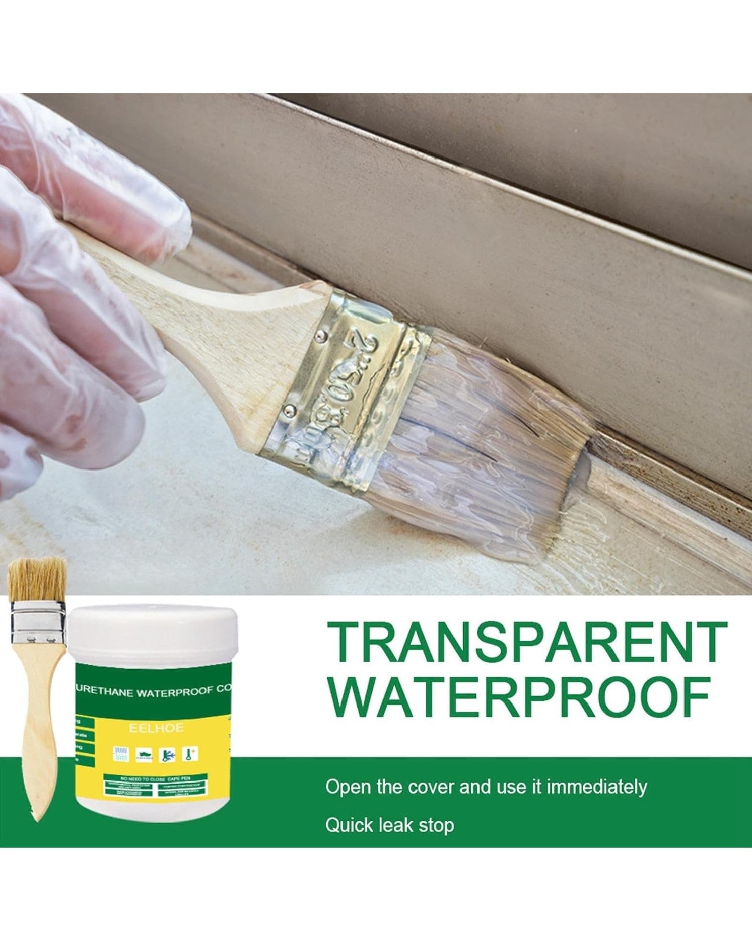 Transparent Waterproof Glue - 380g Secondary image
