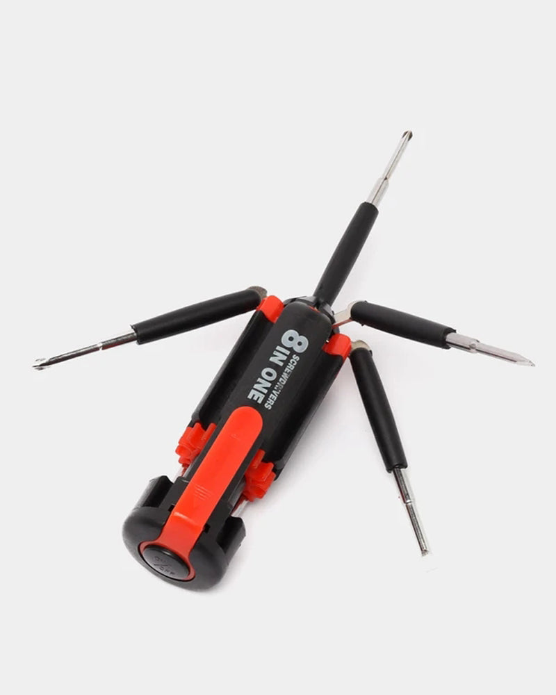 8 In 1 Screwdriver With Led Light Secondary image