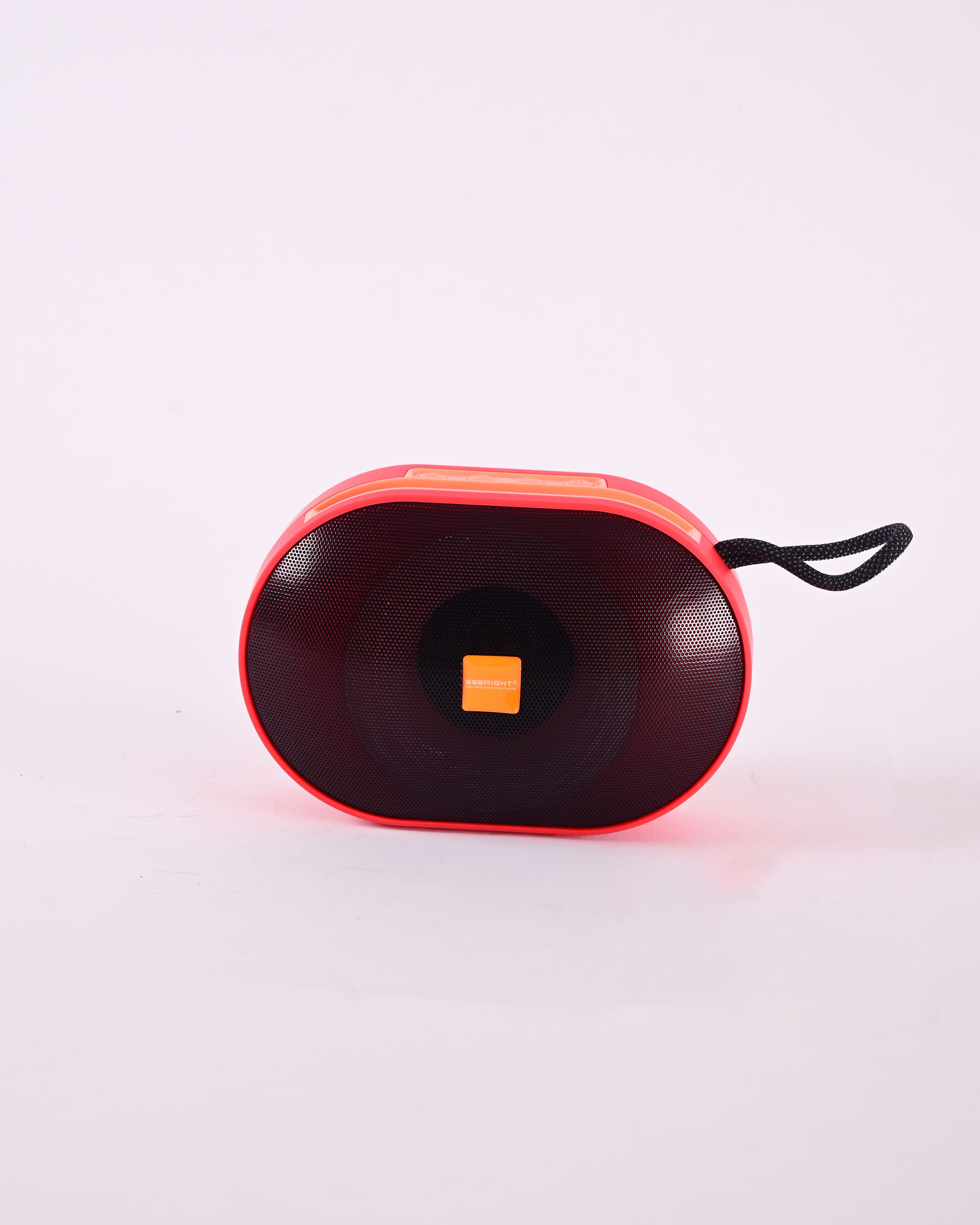 OvalBeats Portable Bluetooth Speaker – Red Sonic Main image