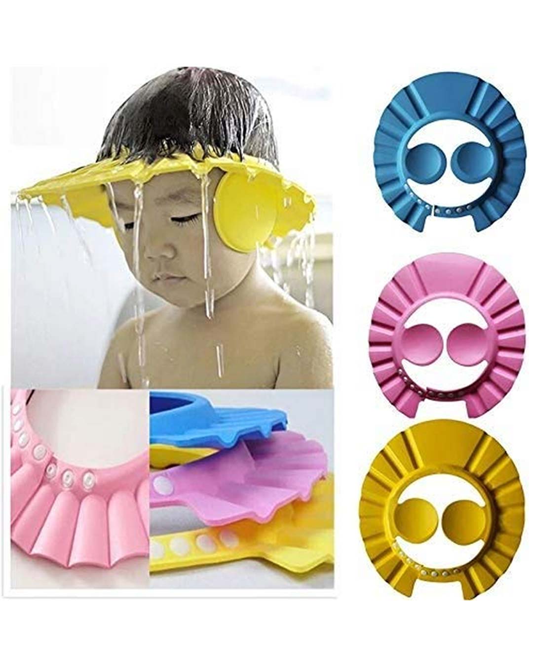 Multi Purpose Baby Cap For Shower, Haircut Main image