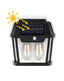 Dual Bulb Solar Interaction Outdoor Wall Lamp