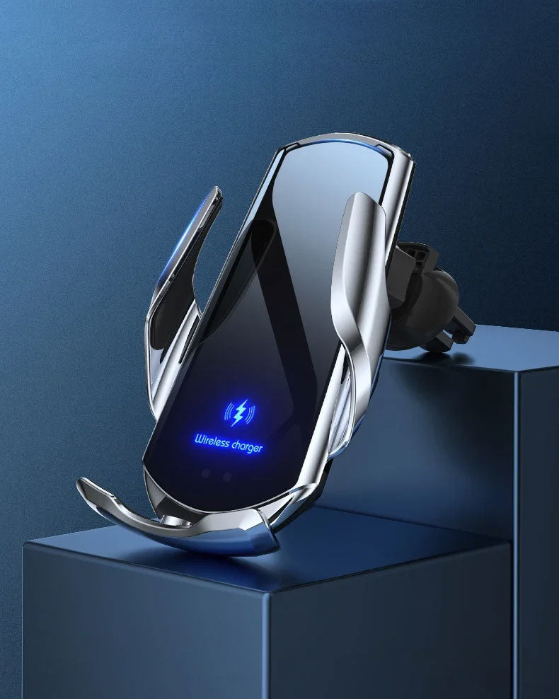 Smart Sensor Car Mobile Holder with Wireless Charger Main image