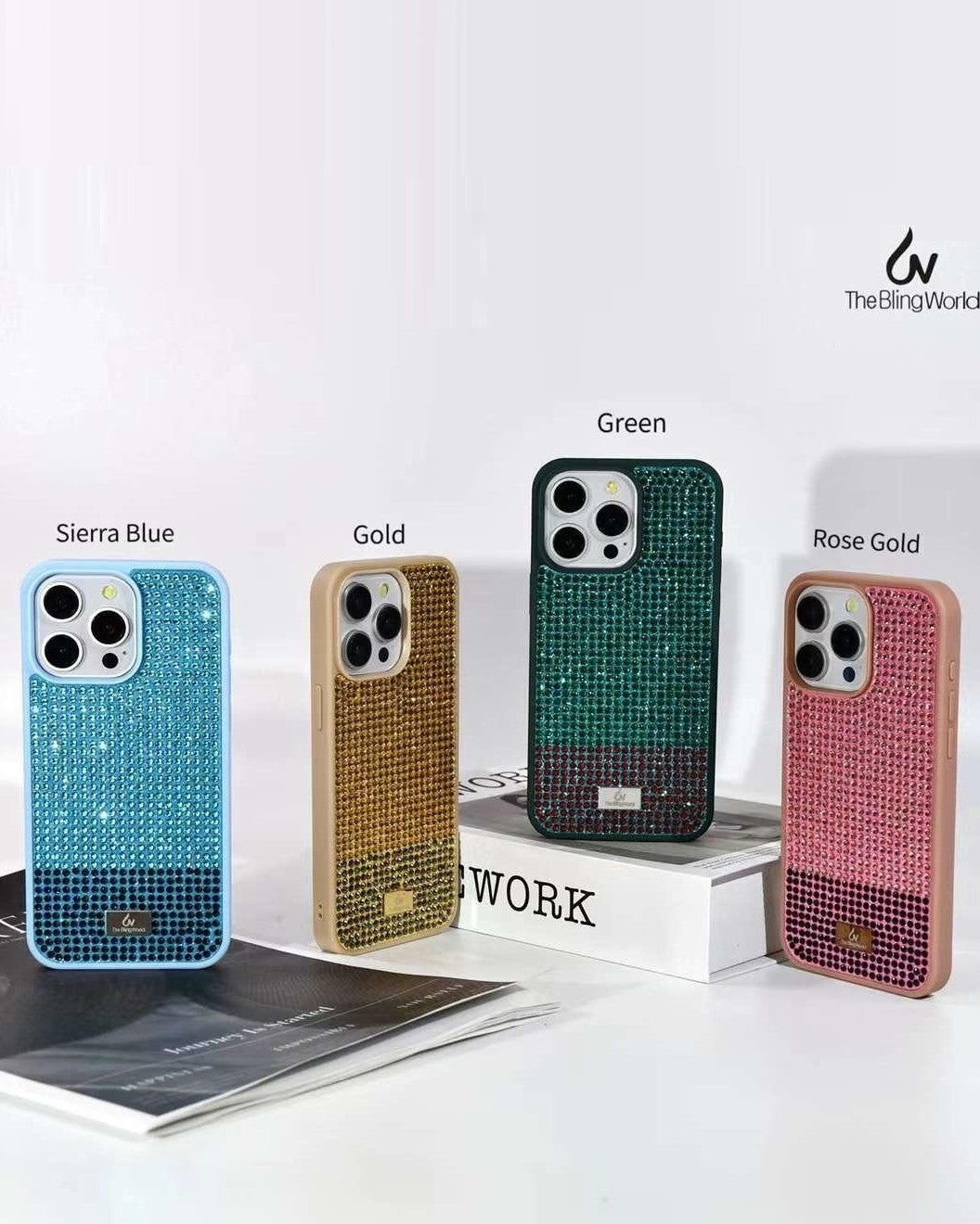 The Bling World - iPhone 15 Pro Cover Case - Gold (Original) Secondary image