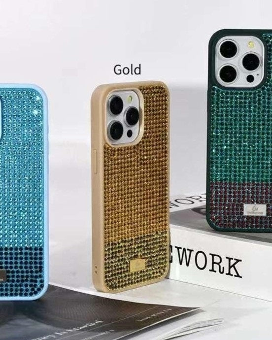 The Bling World - iPhone 15 Pro Cover Case - Gold (Original) Main image